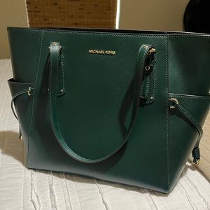Green Michael Kors bag